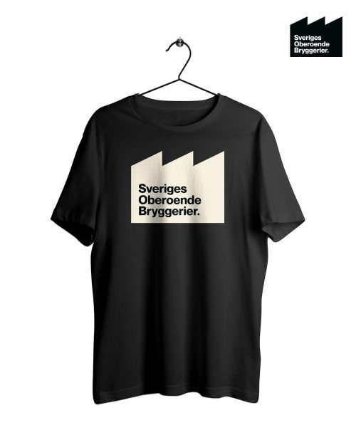 Sveriges Oberoende Bryggerier - T-shirt Svart
