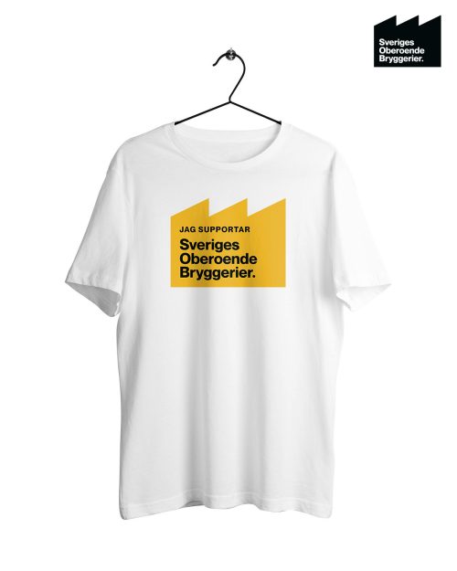 Sveriges Oberoende Bryggerier - T-shirt Vit