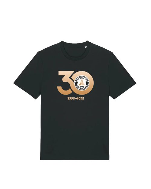 Akkurat- 30år T-shirt svart