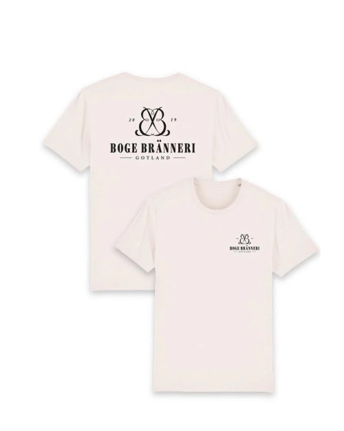 Boge Bränneri - Logo T-shirt Vintage White