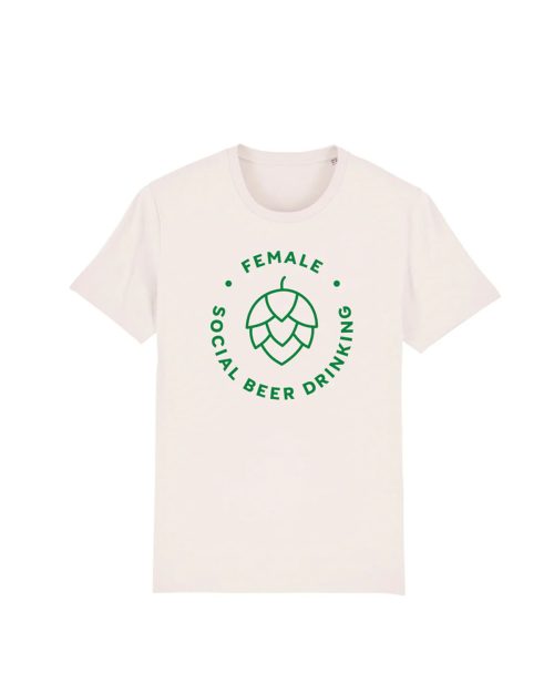Female - Logo T-shirt Vintage White