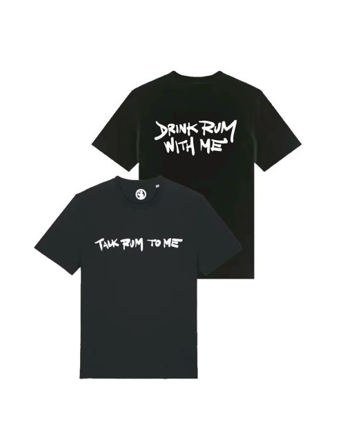 Romrobban - Talk Rum To Me T-shirt Svart
