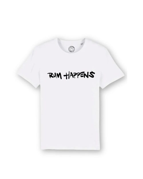 Romrobban - Rum Happens T-shirt Vit