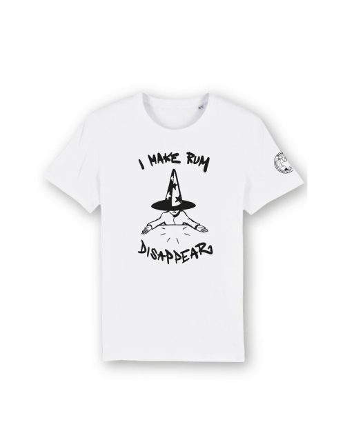 Romrobban - I make rum disappear T-shirt Vit