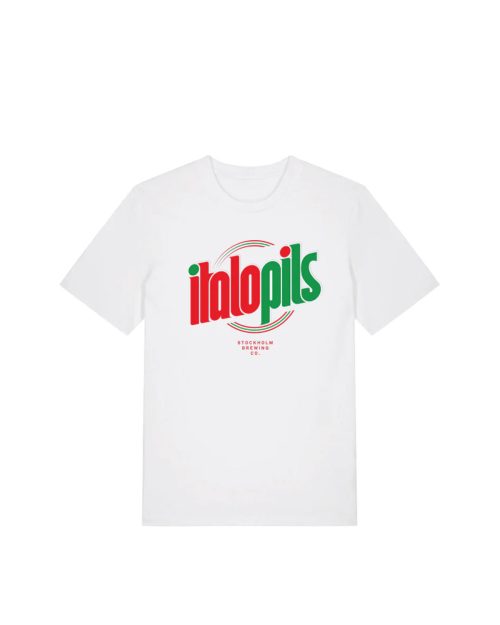 Stockholm Brewing Co - Italopils T-shirt Vit