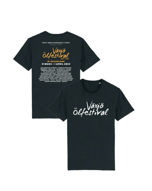 Växjö Ölfestival T-shirt svart