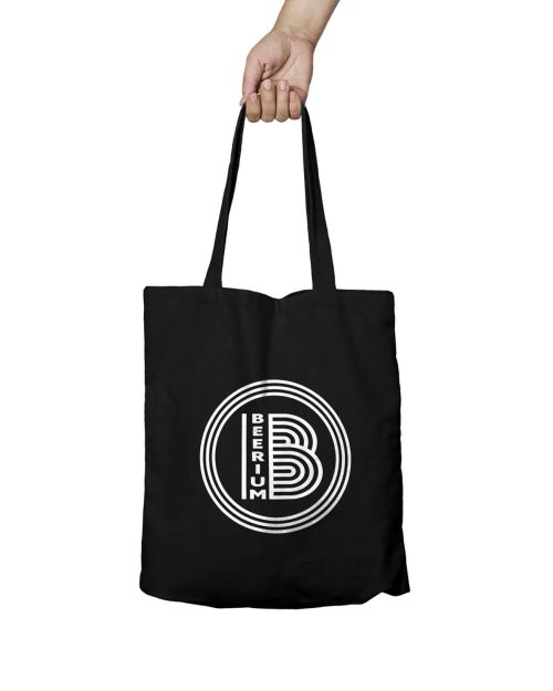 Beerium - Tygkasse Svart