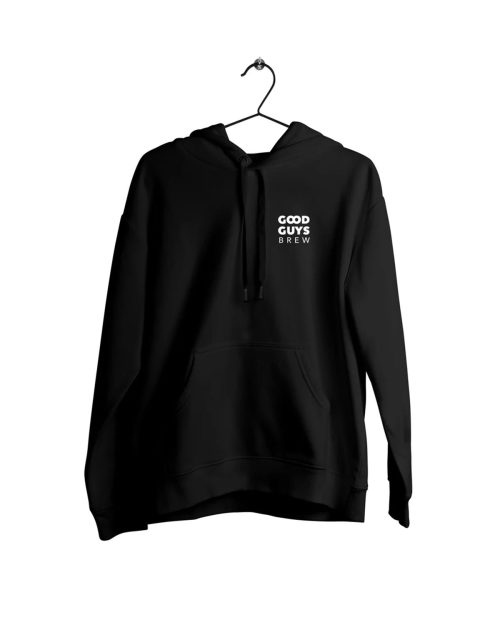 Good guys Brew - Liten Logo Hood Svart