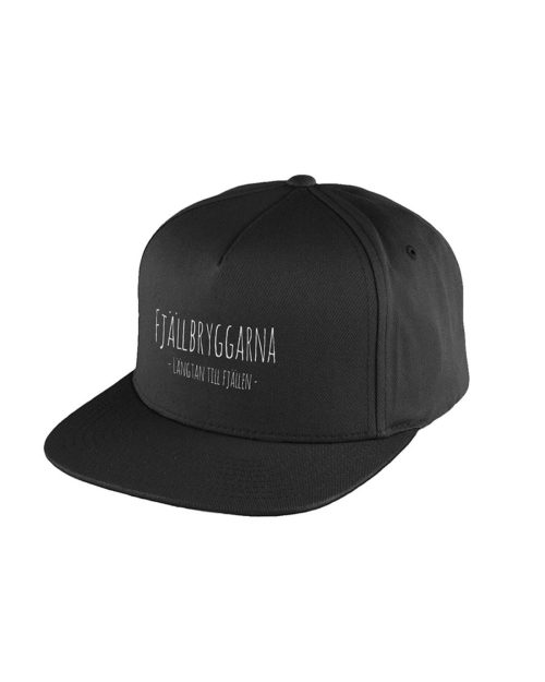 Fjällbryggarna - Flat Peak Snapback Svart