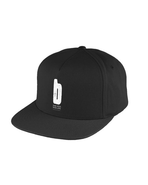 Brekeriet - Flat Peak Snapback Svart