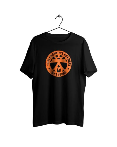 Coppersmith's Logo T-shirt Svart & Orange