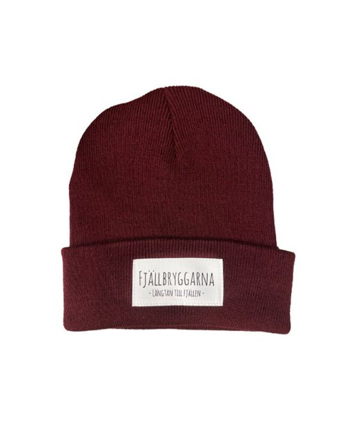 Fjällbryggarna - Beanie Burgundy