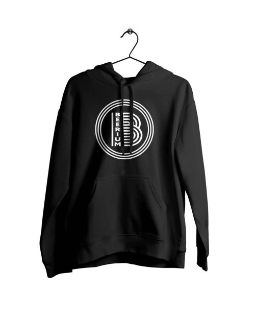 Beerium - Logo Hood Svart