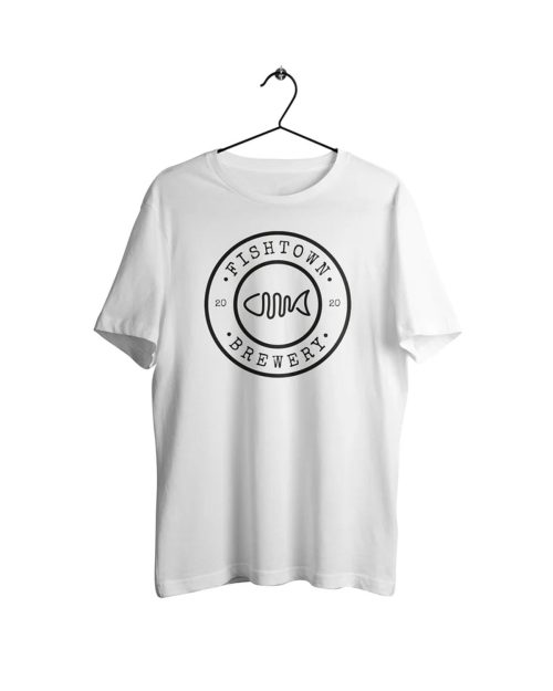 Fishtown Brewery - Logo T-shirt Vit