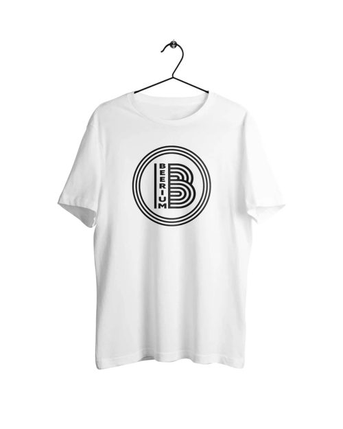 Beerium - Logo T-shirt Vit