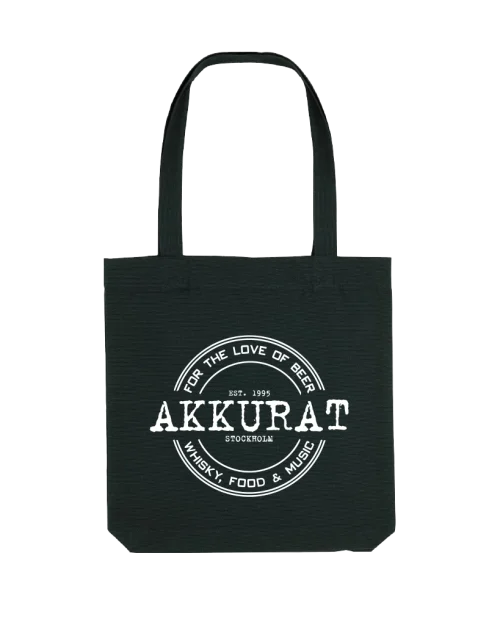 Akkurat - Tygkasse Svart