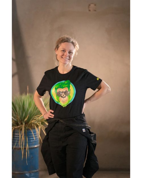 Höganäs Bryggeri -Smooth Apa T-shirt Svart