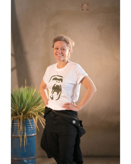 Höganäs Bryggeri - Apa T-shirt Vit