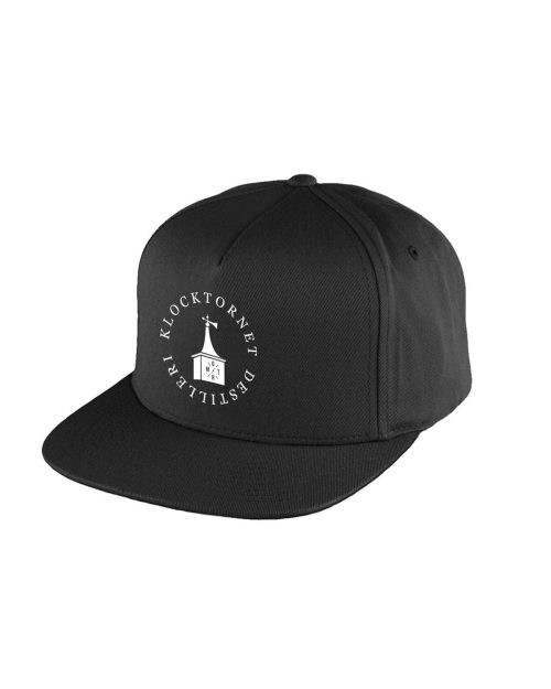 Klocktornet Destilleri - Flat Peak Snapback Svart