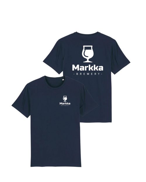 Markka Brewery - Logo T-shirt Navy