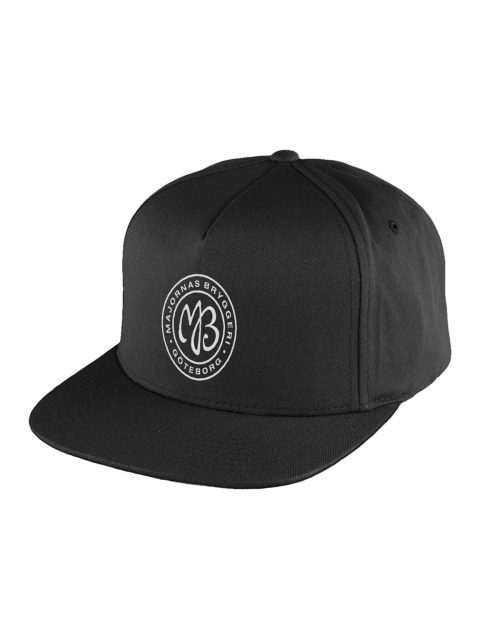 Majornas Bryggeri - Flat peak snapback Svart