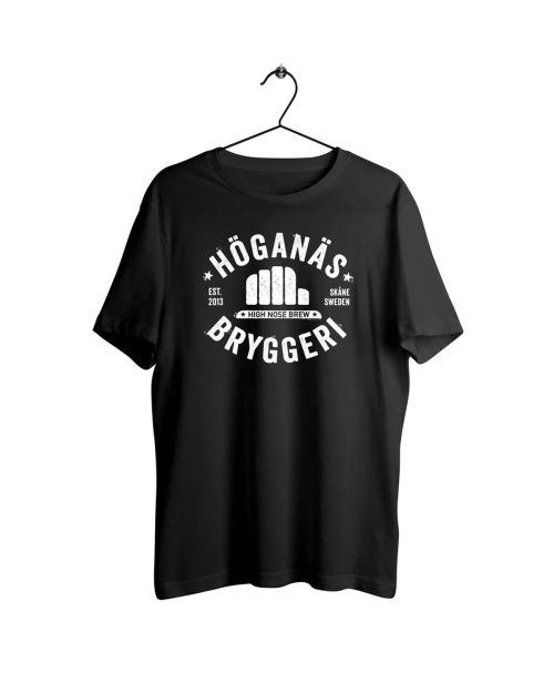Höganäs Bryggeri- Logo T-shirt Svart