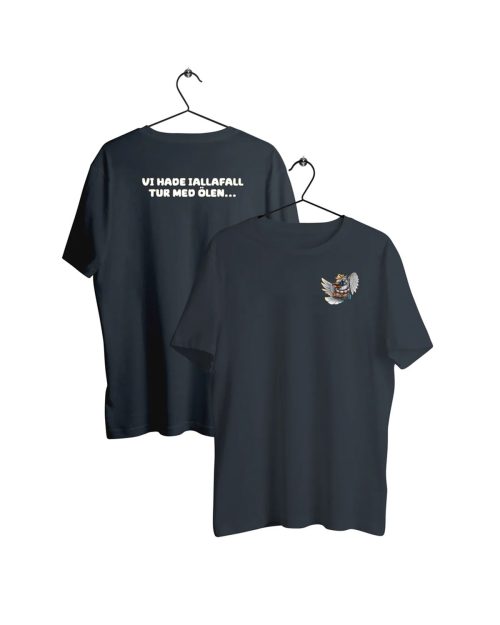 Hyllie Bryggeri - Tur Med Ölen T-shirt India Ink Grey