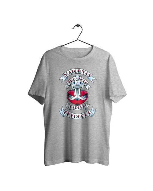 Majornas Bryggeri - Tro Hopp & Kärlek T-shirt Grå