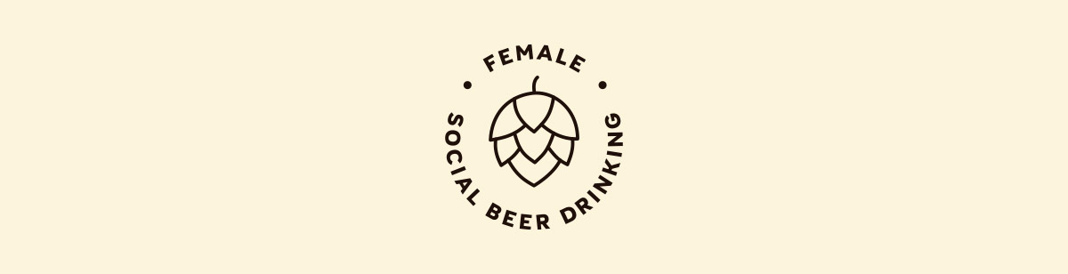 Female Social Beer Drinking
